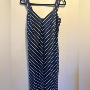 NWOT Blue Striped Banana Republic Dress size 2